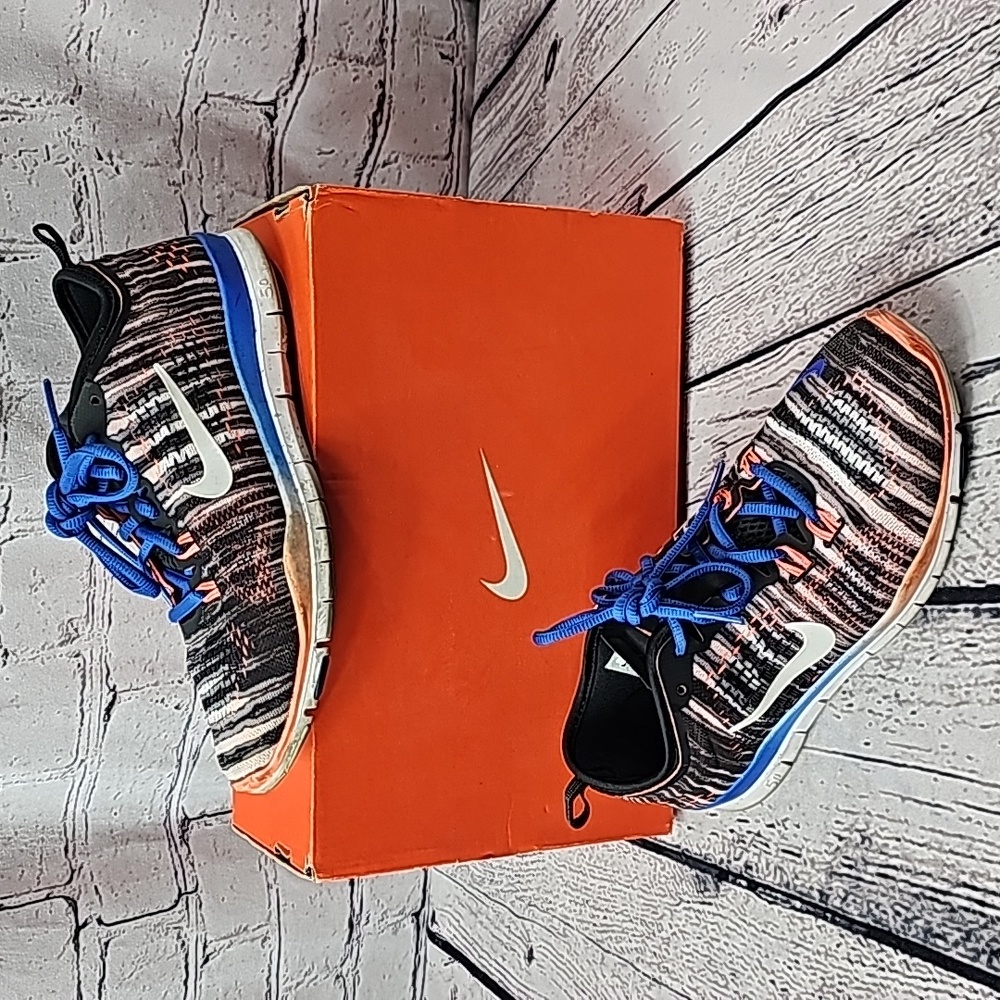 Nike Free Tr Fit 4 Womens Size 5.5 Running Shoes Multicolor 629832-006 